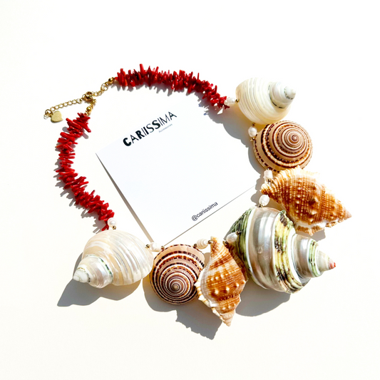 Shell Statement Necklace