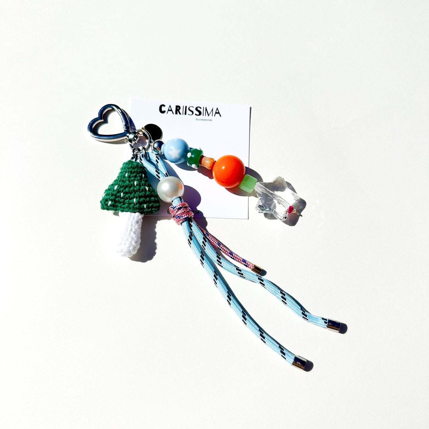 Light Blue Bag Charm