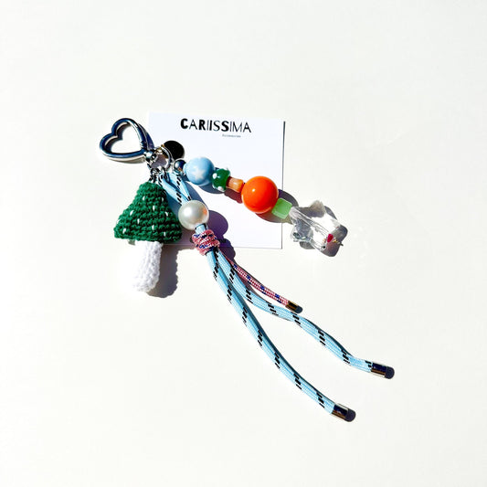 Light Blue Bag Charm