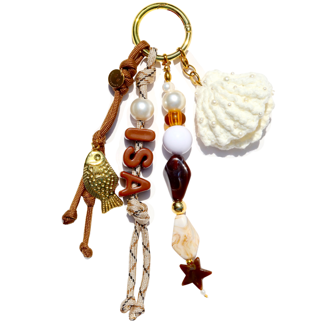 Neutral Bag Charm