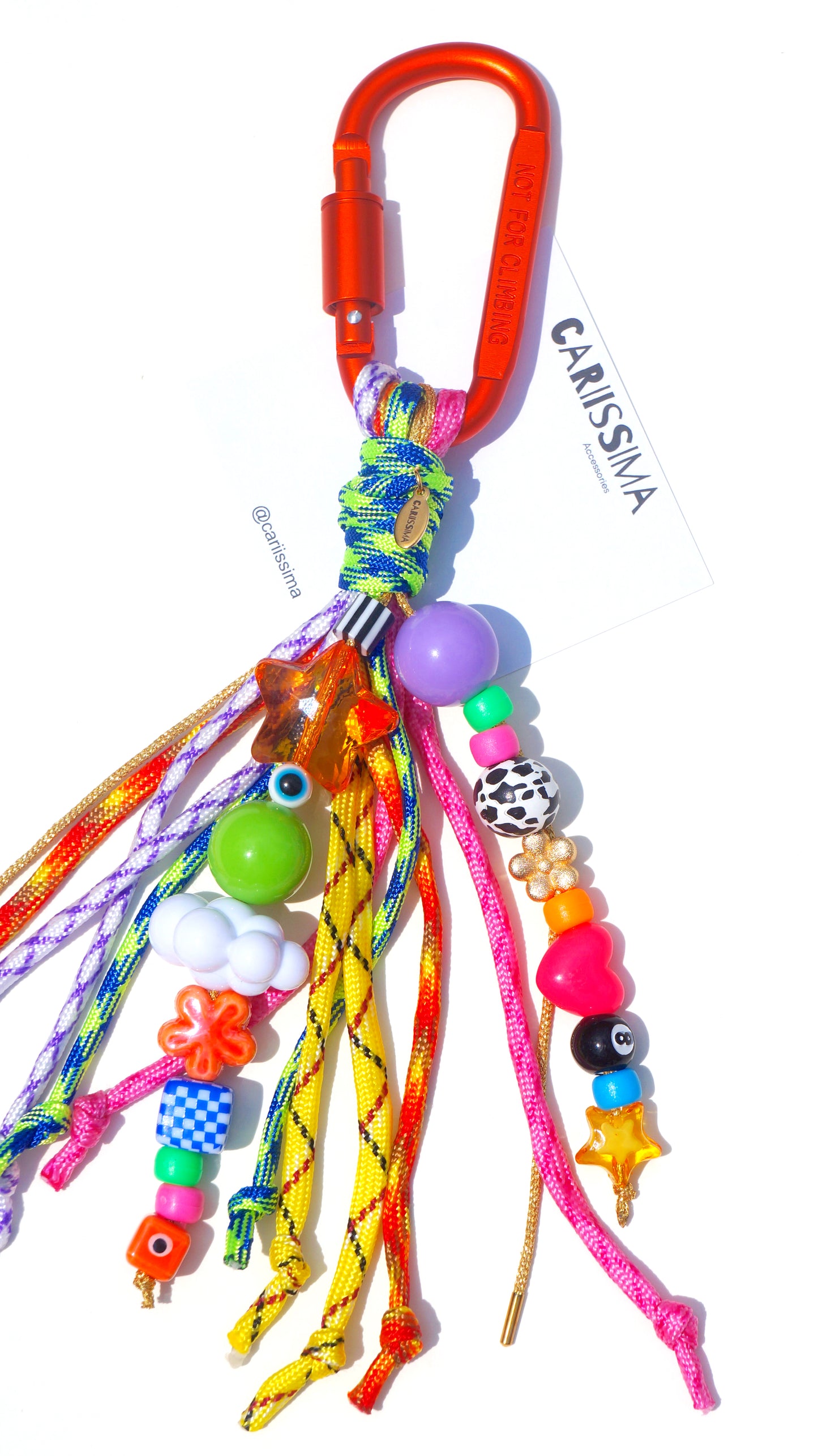 Black Funky Bag Charm