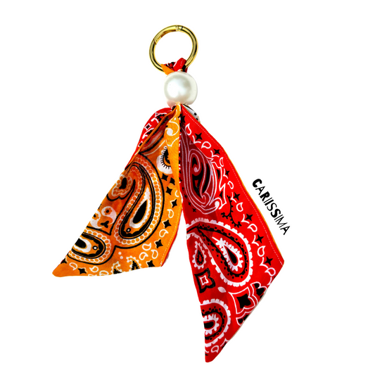 Bandana Charm - Orange