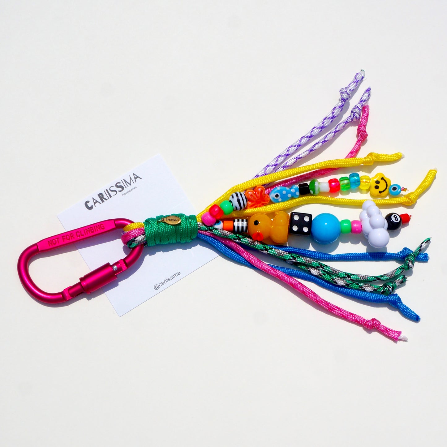 Black Funky Bag Charm