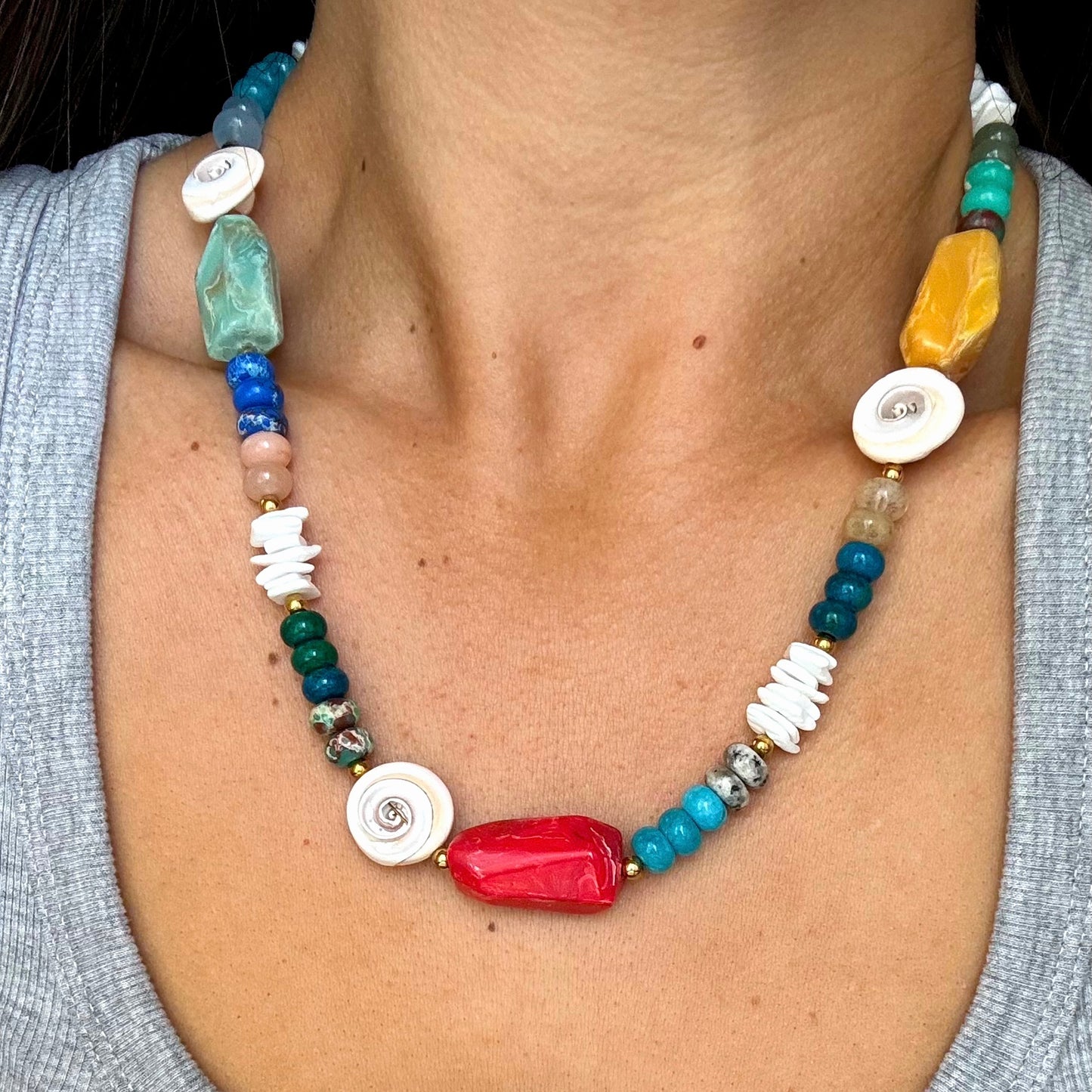 Colorful Shell Necklace