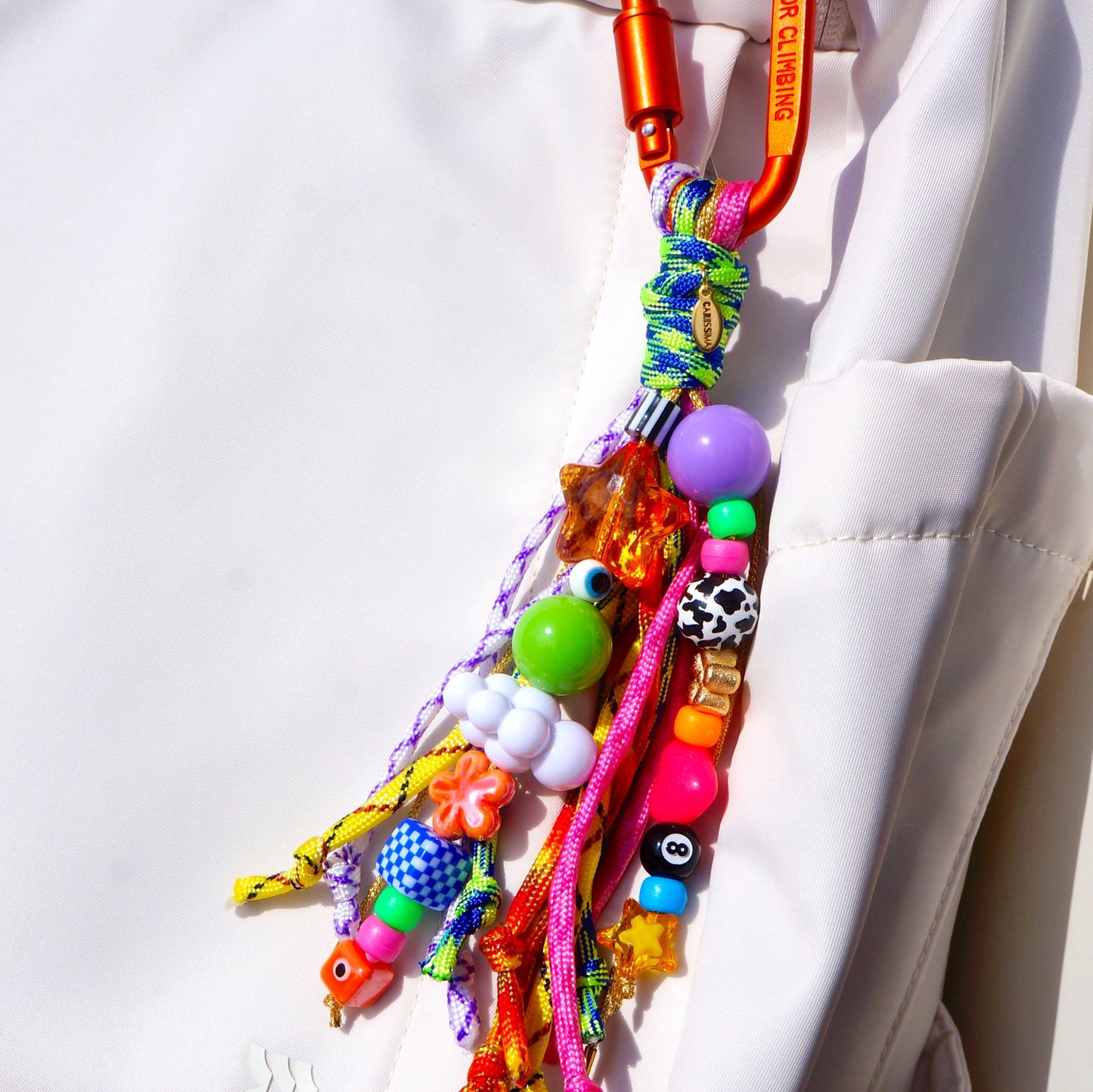 Black Funky Bag Charm