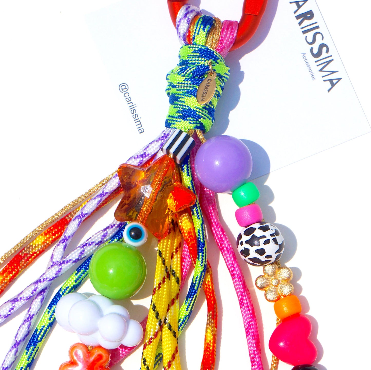 Black Funky Bag Charm