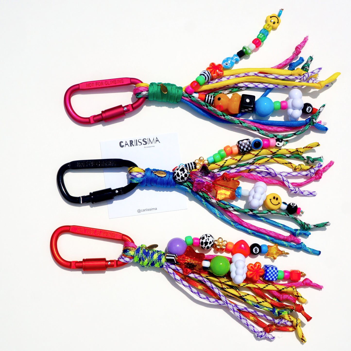 Black Funky Bag Charm