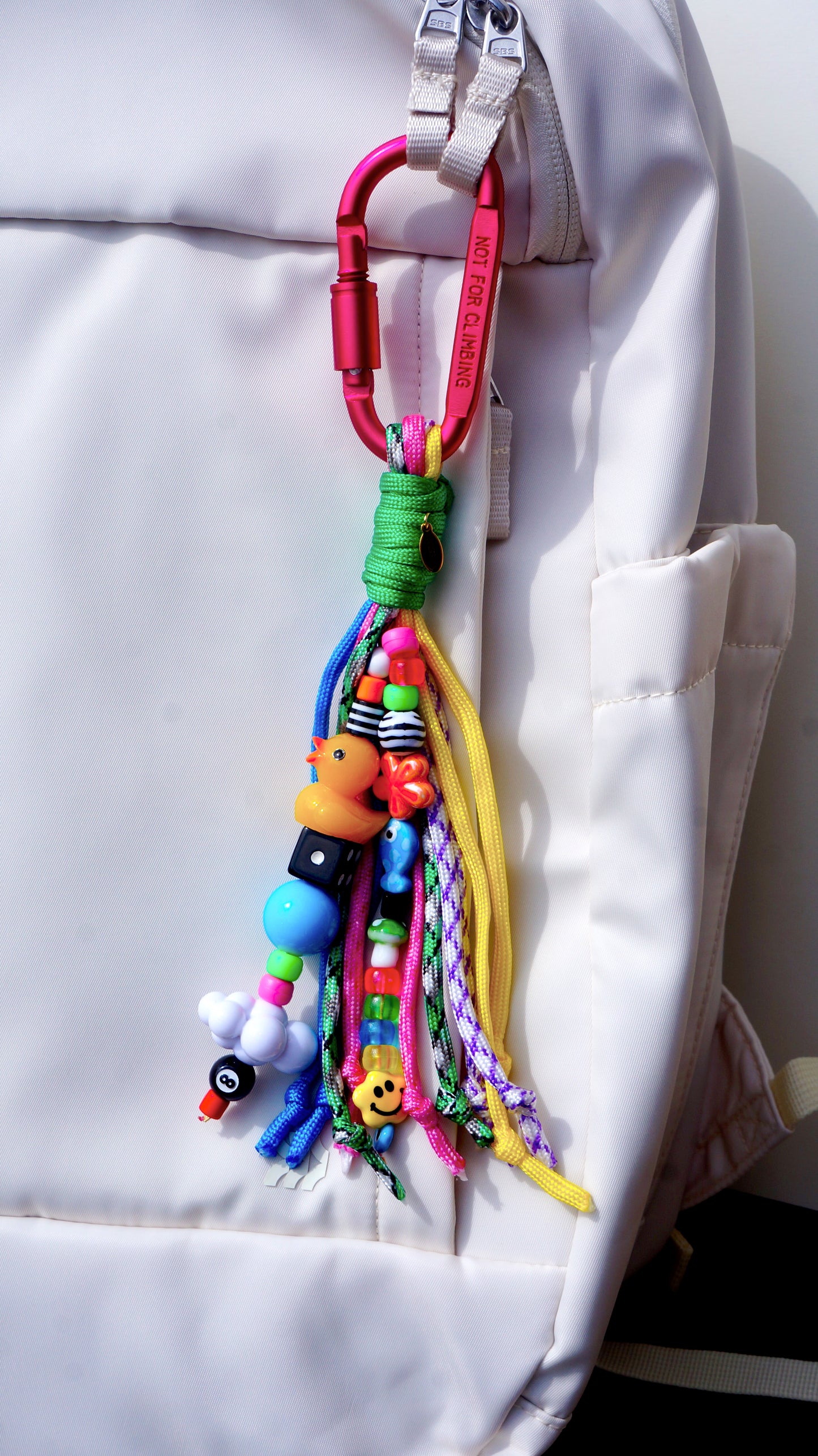 Black Funky Bag Charm