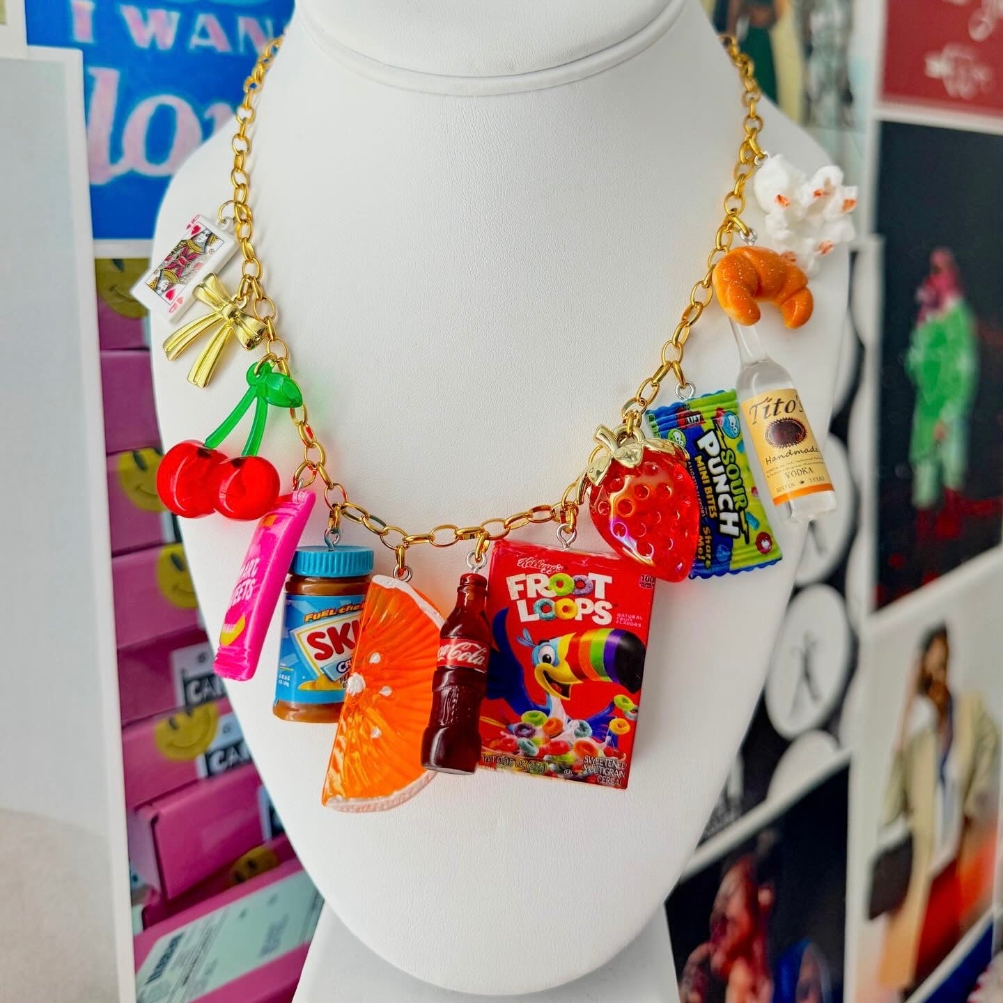 Funky Charm Necklace