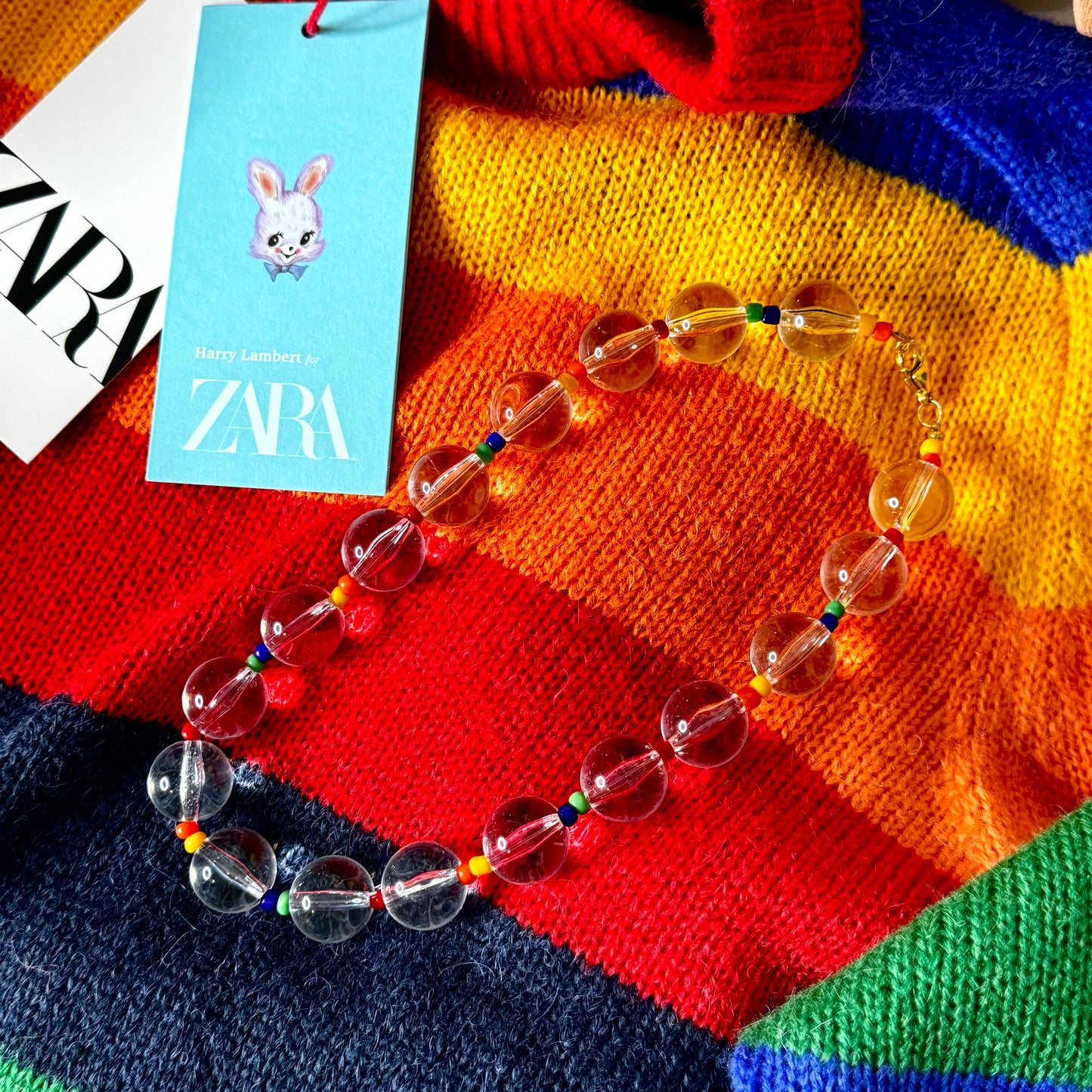 Multi Bubblegum Necklace