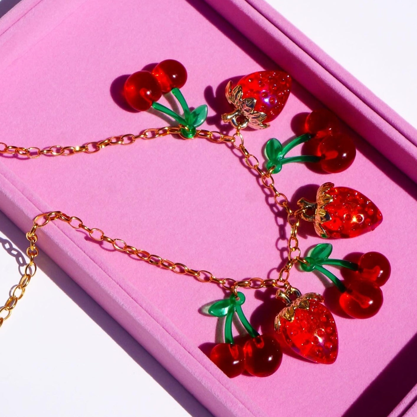 Berries Charm Necklace
