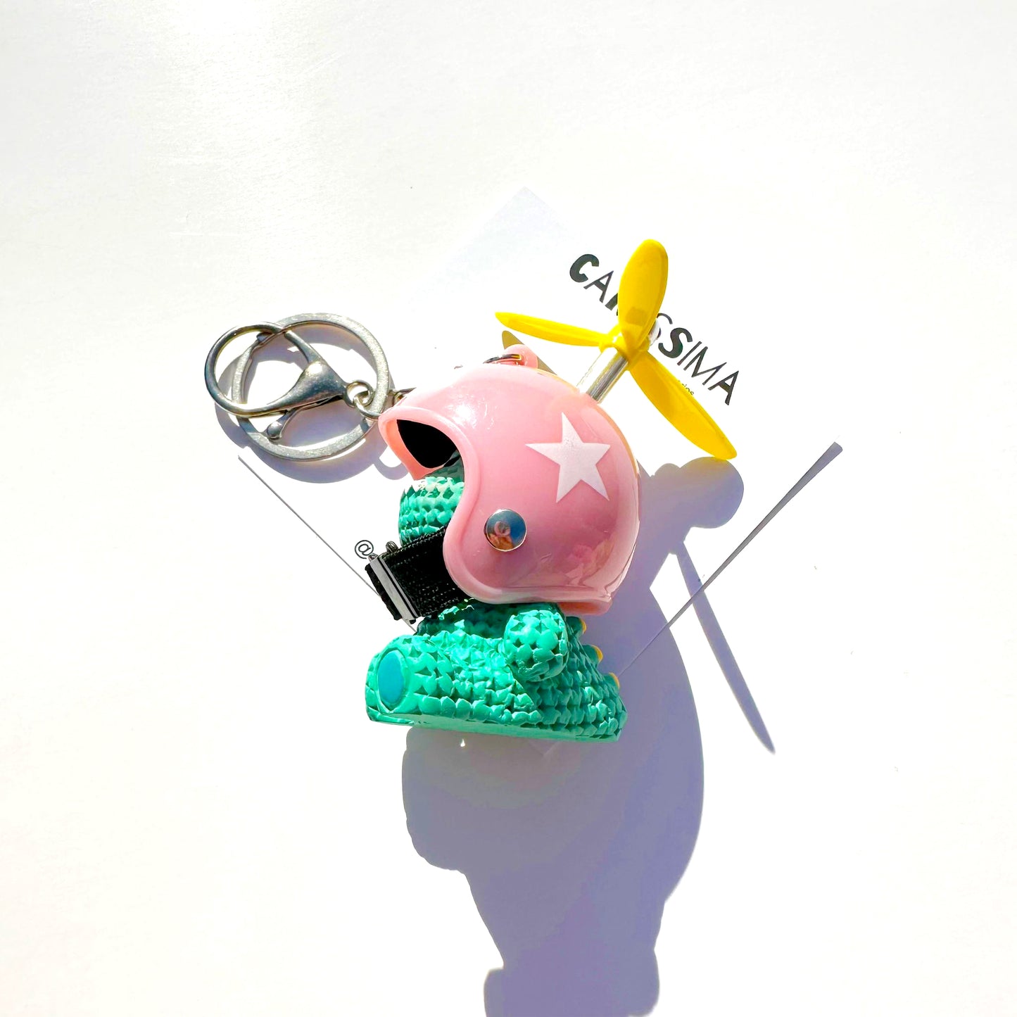 Dinosaur Helmet Charm