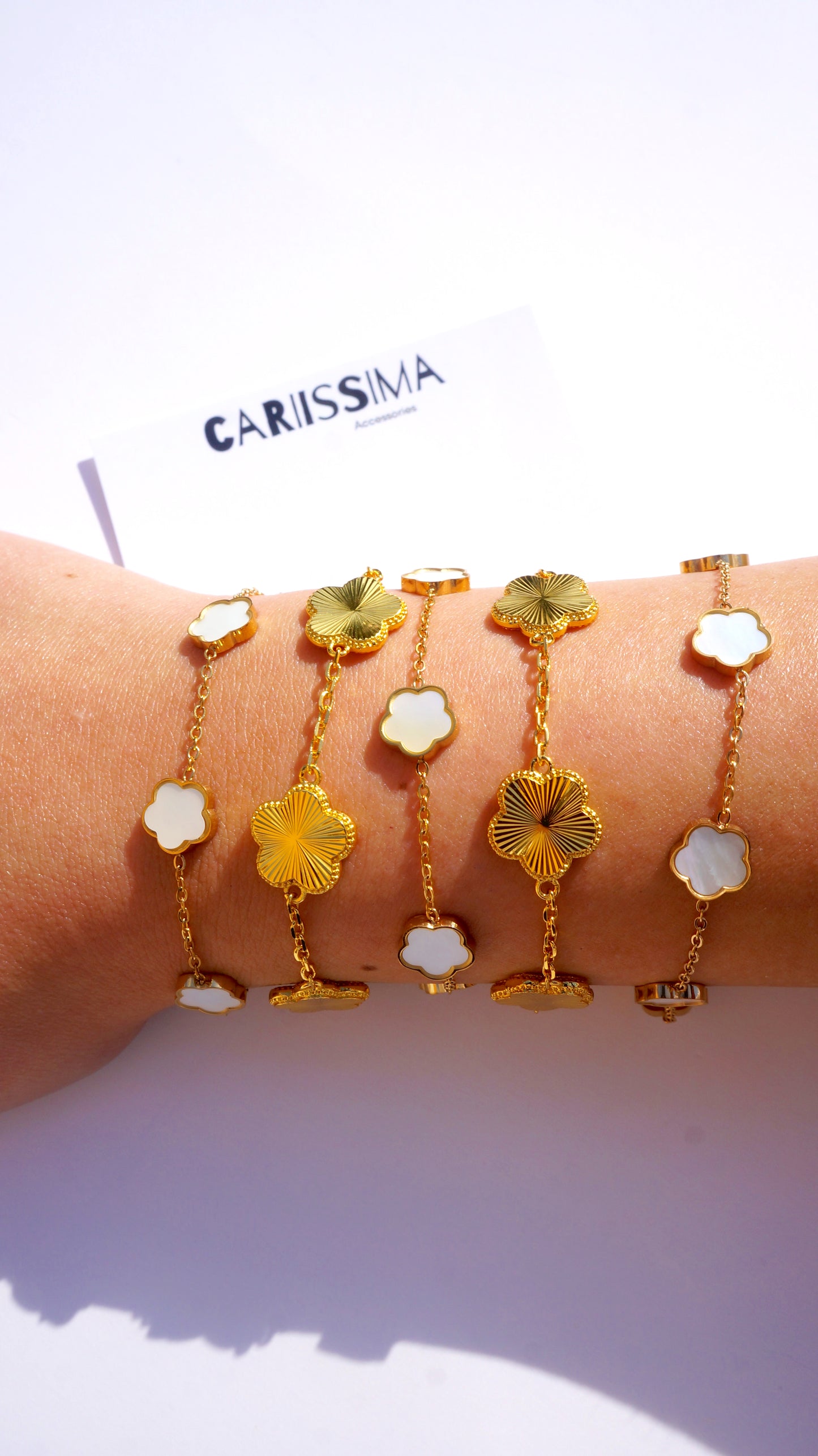 Gold Flower Bracelet