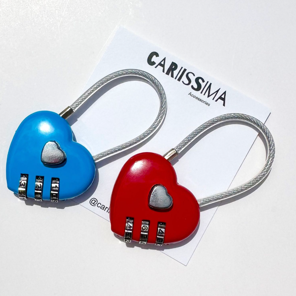 Heart Lock Charms