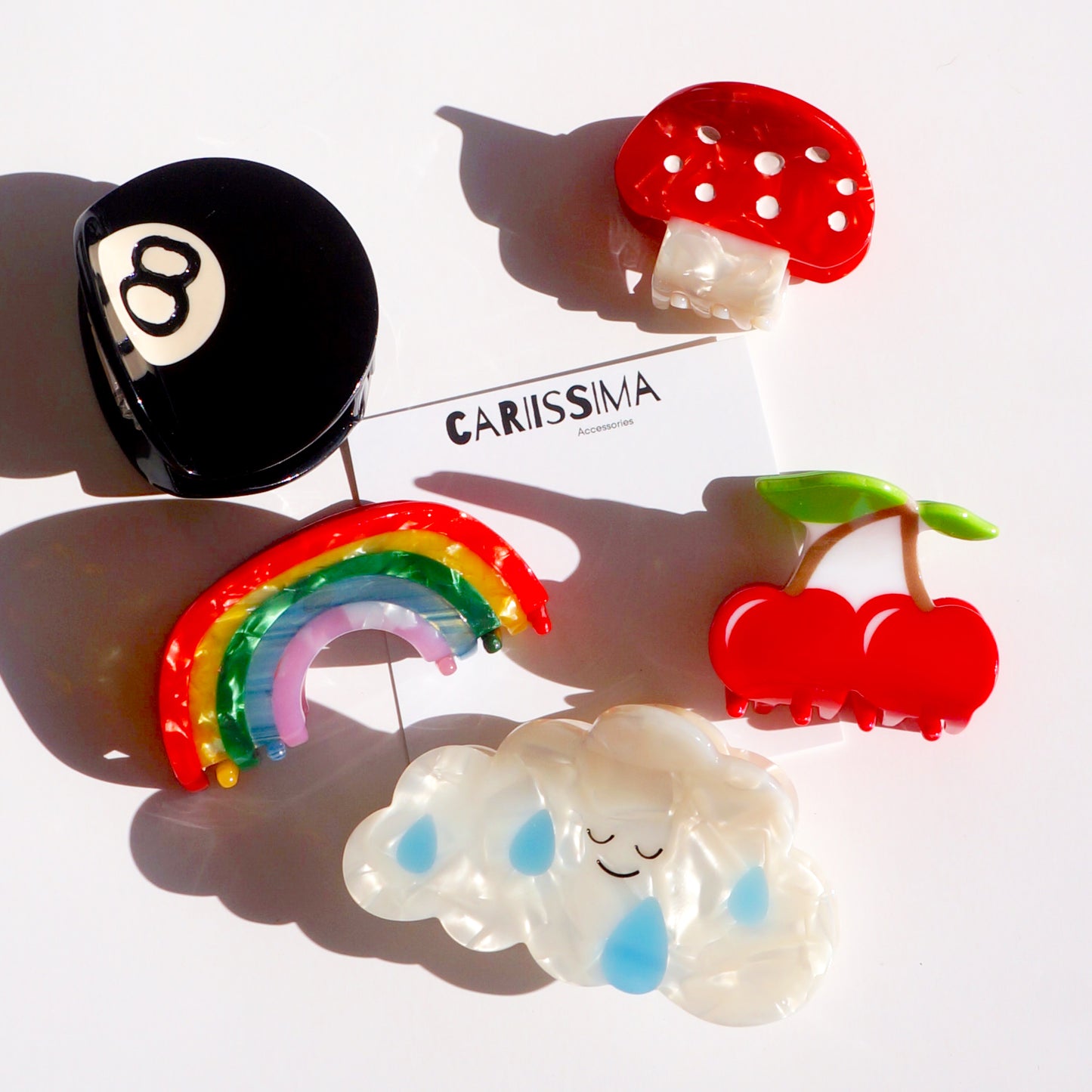 Rainbow Hair Clip