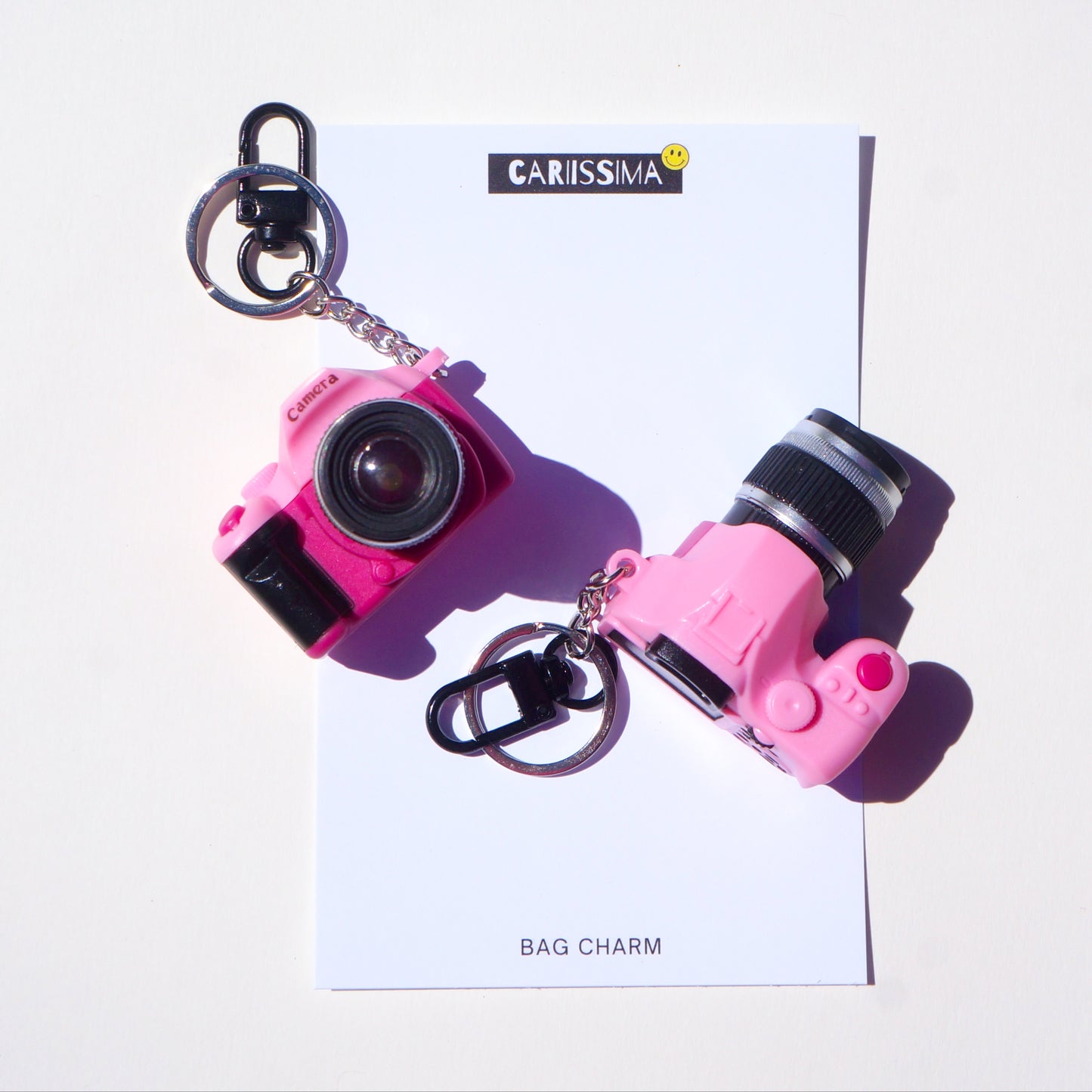 Pink Camera Charm