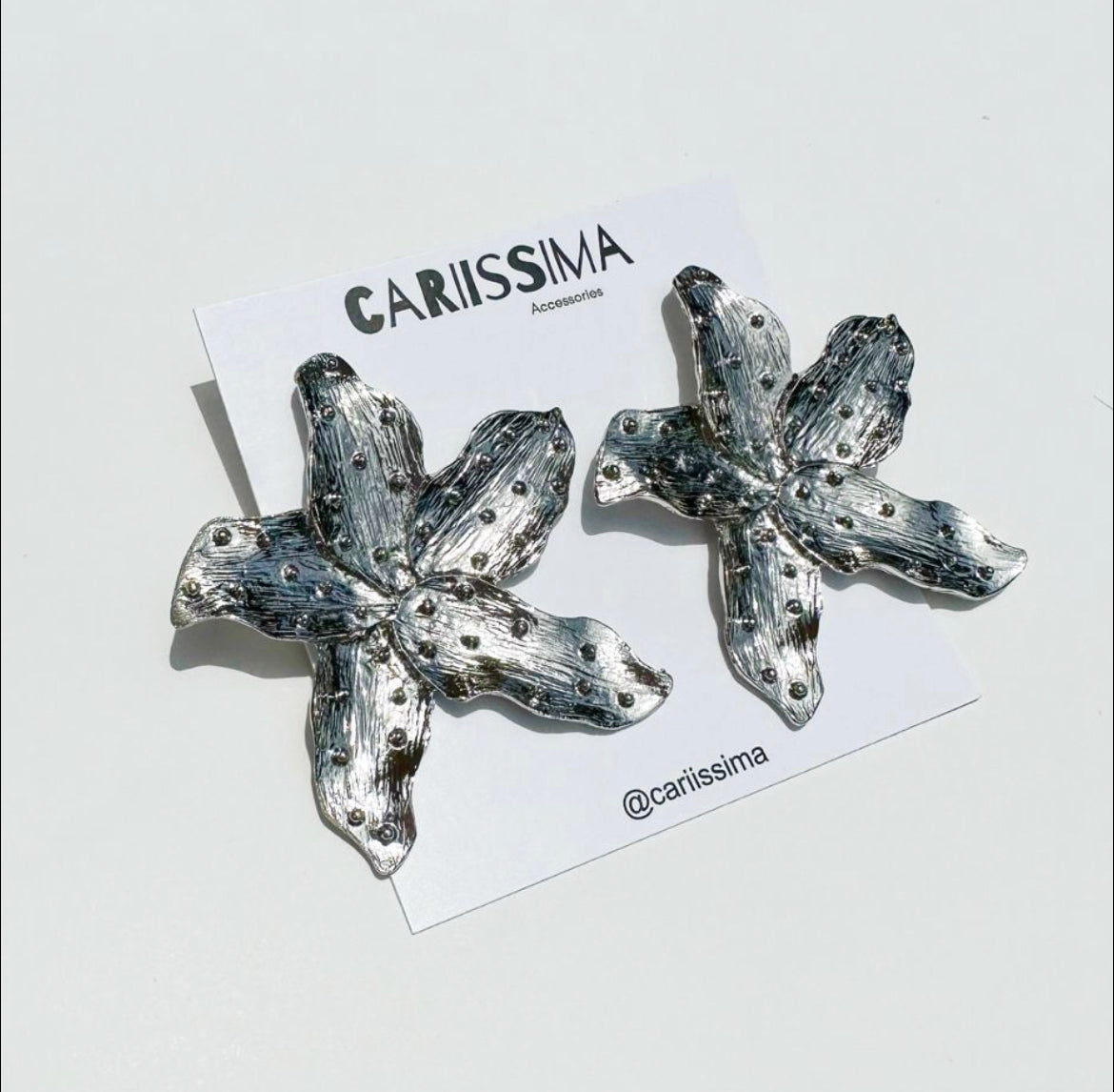 Flower Statement Earrings