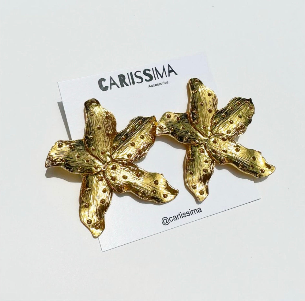 Flower Statement Earrings