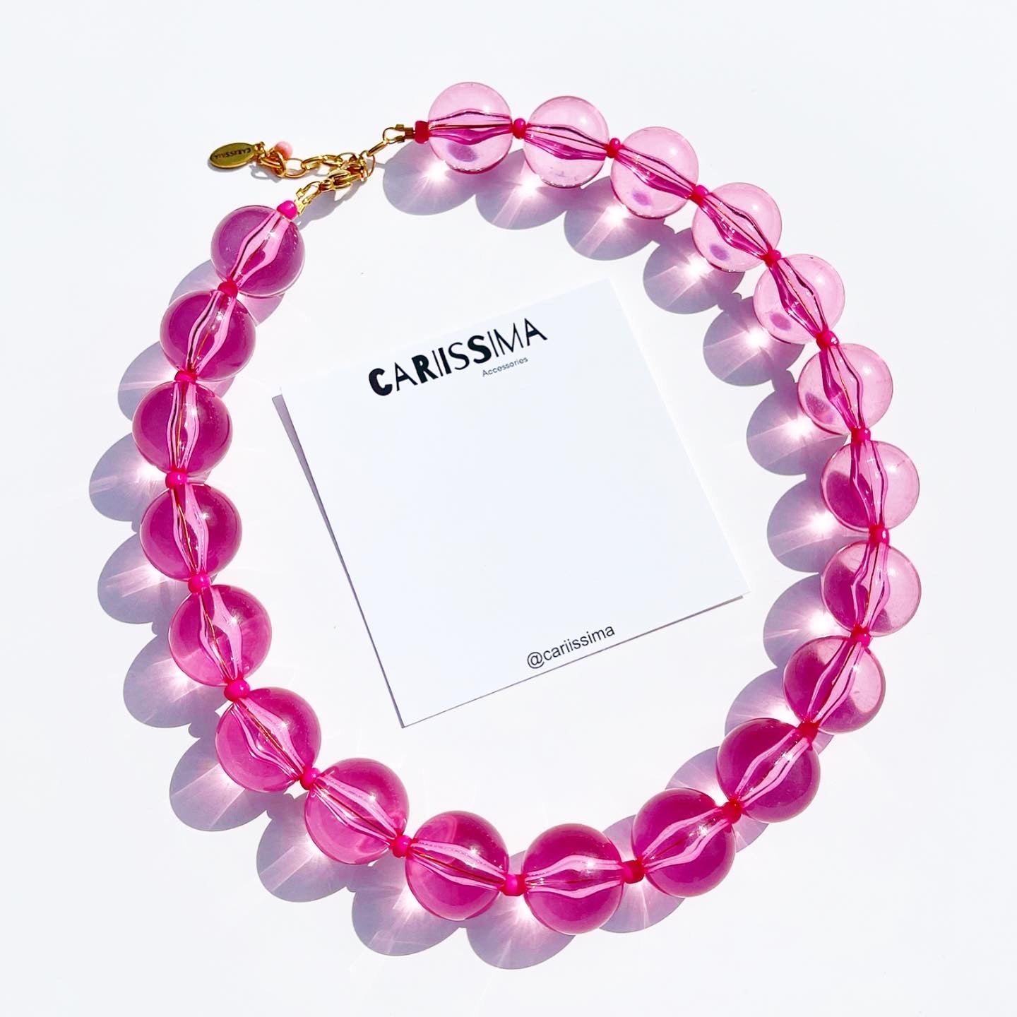 Bubblegum necklace clearance