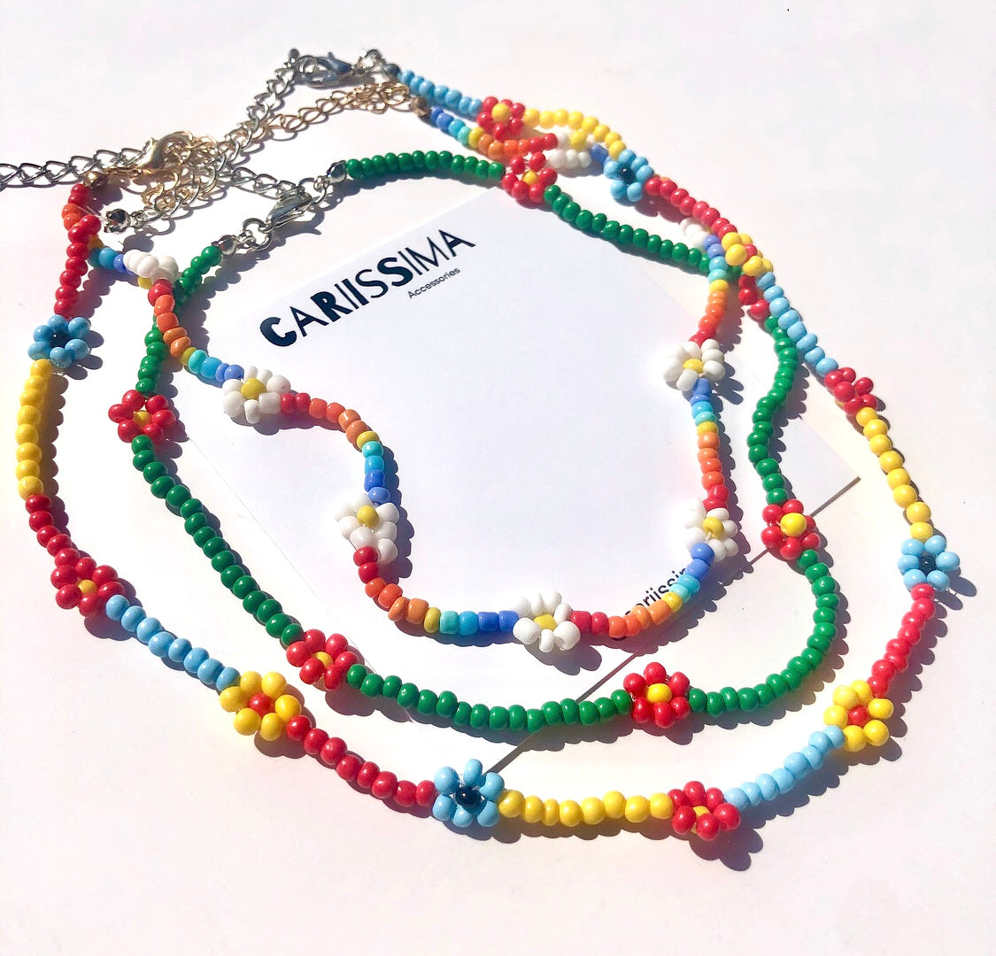 Colorful Daisy Chokers