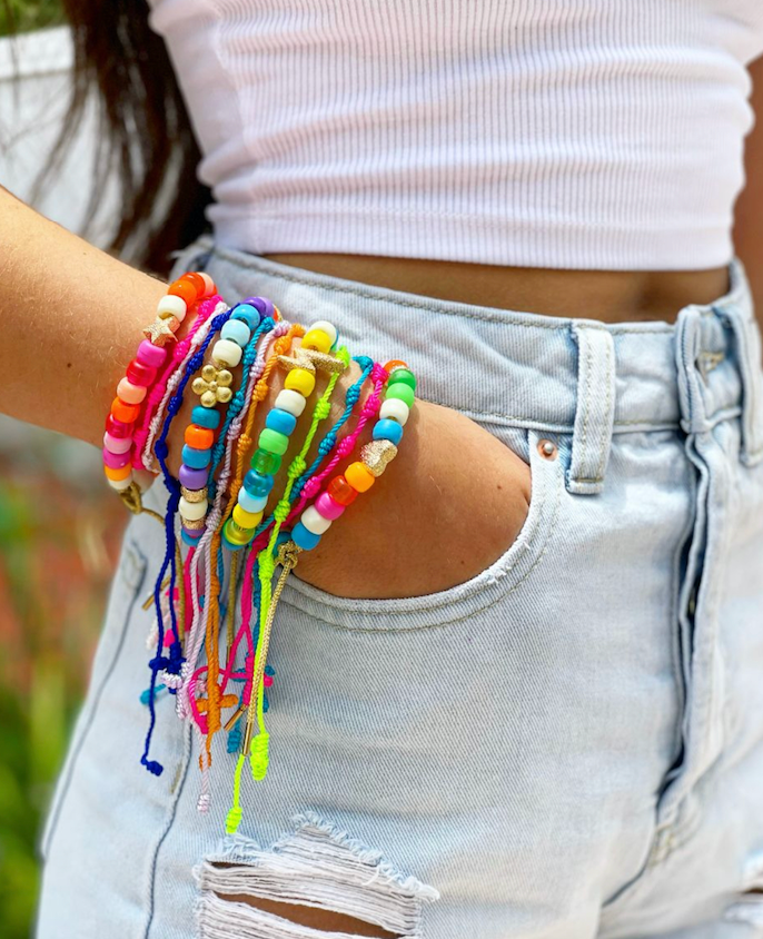 Knotted Rosary Bracelets