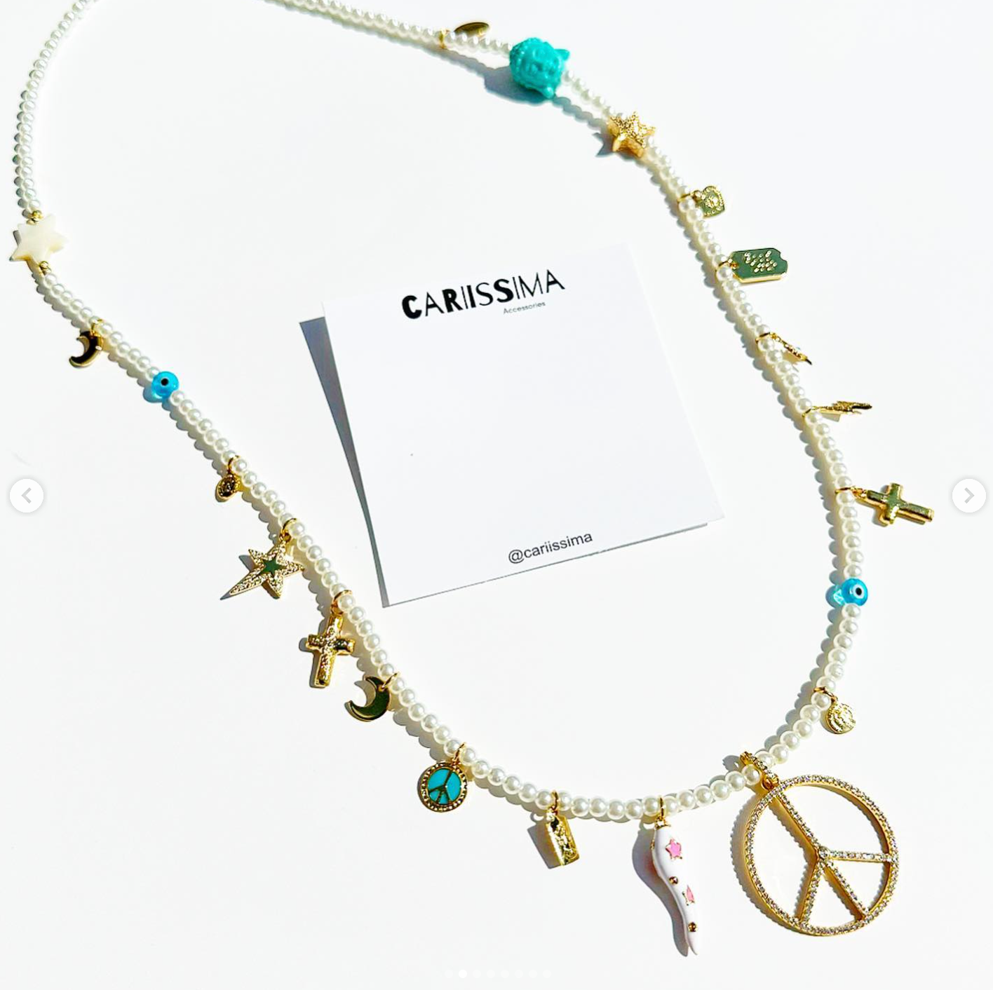 Long Charm Necklace