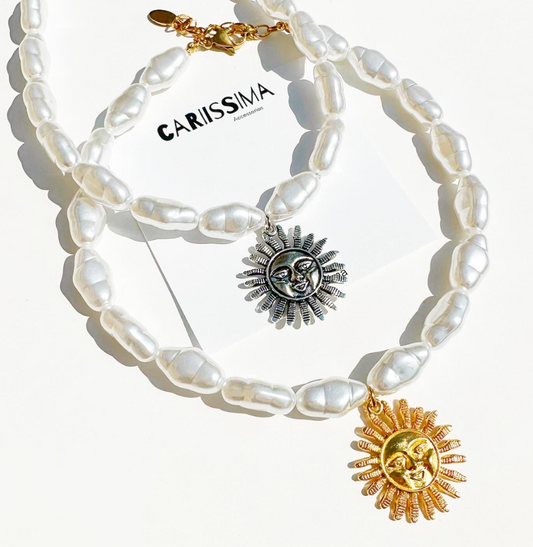 Sun Pearl Choker