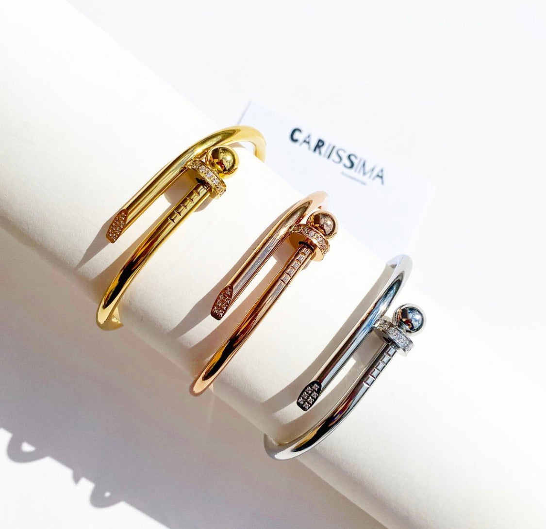 Screw Bangle Bracelets