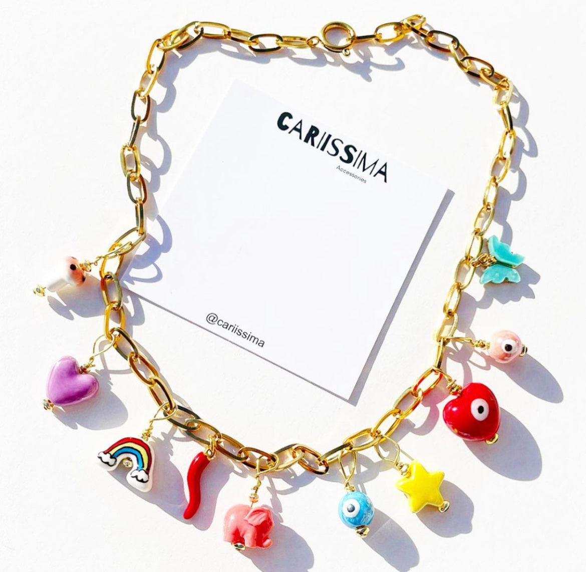 Gold Charm Necklace