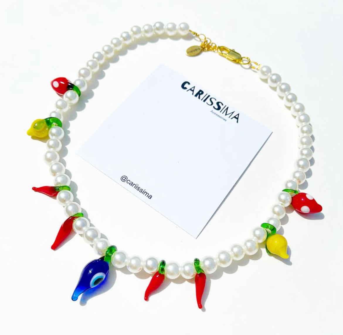 Pearl Charm Necklace