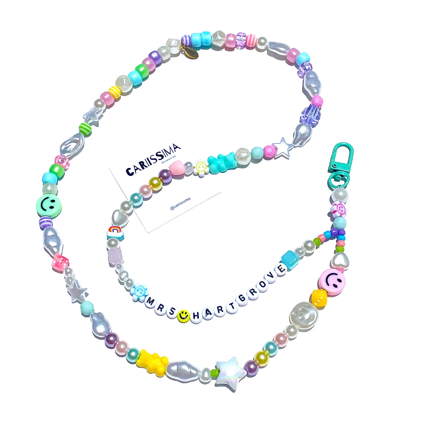 Pearl Beaded Lanyard