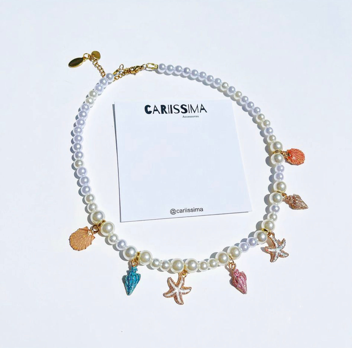 Seashell Charm Necklace