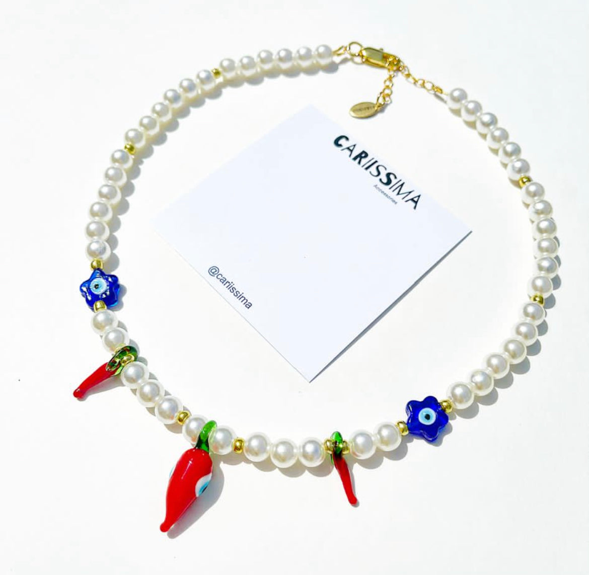 Pearl Charm Necklace