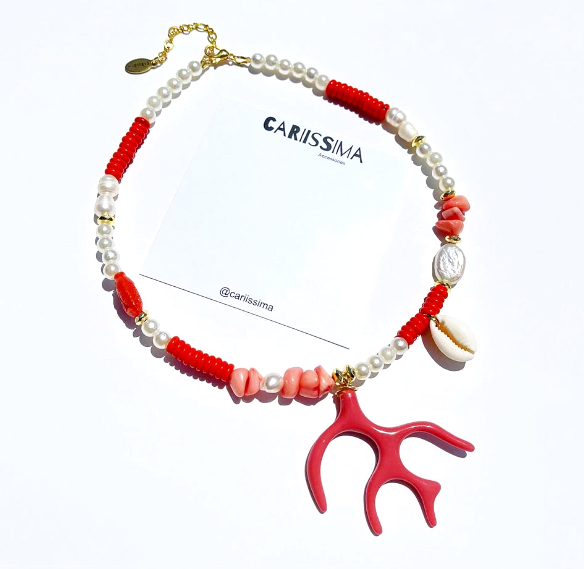 Coral Shell Necklace