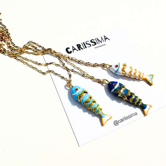 Fish Charm Necklaces