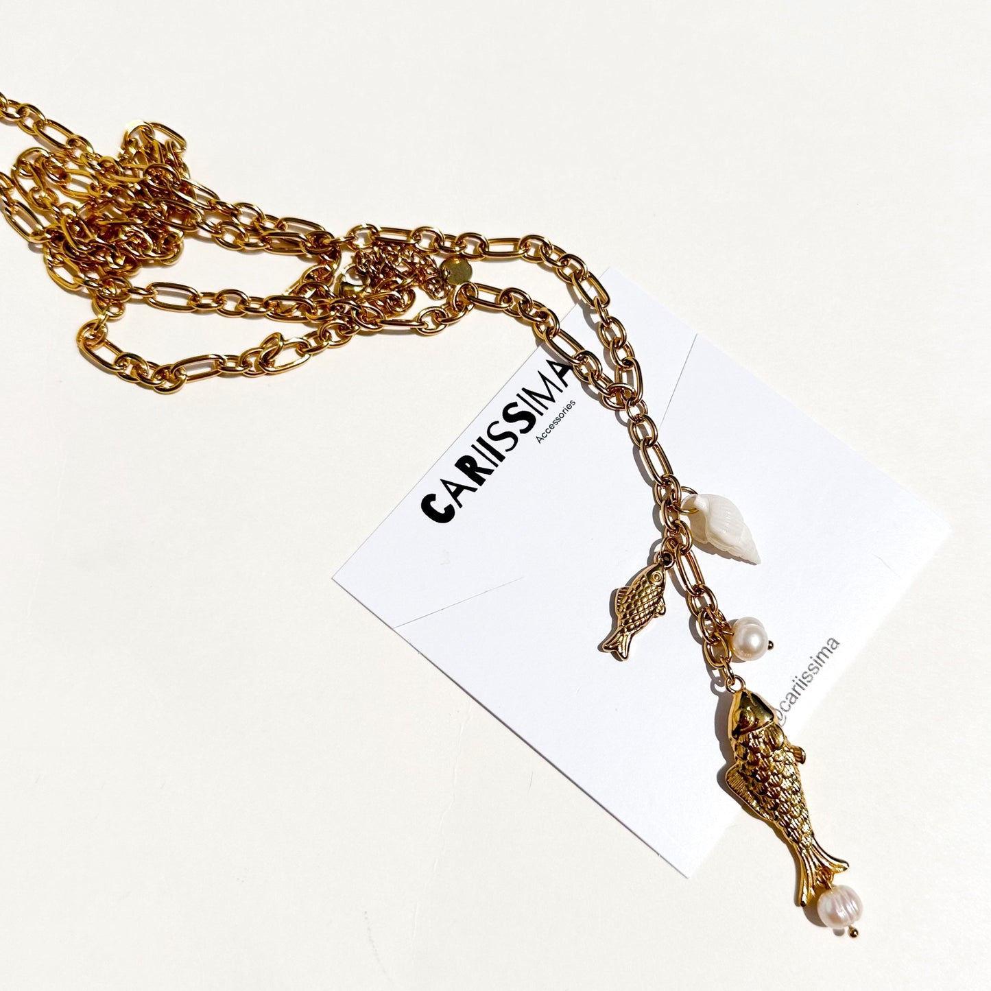 Fish Charm Necklace