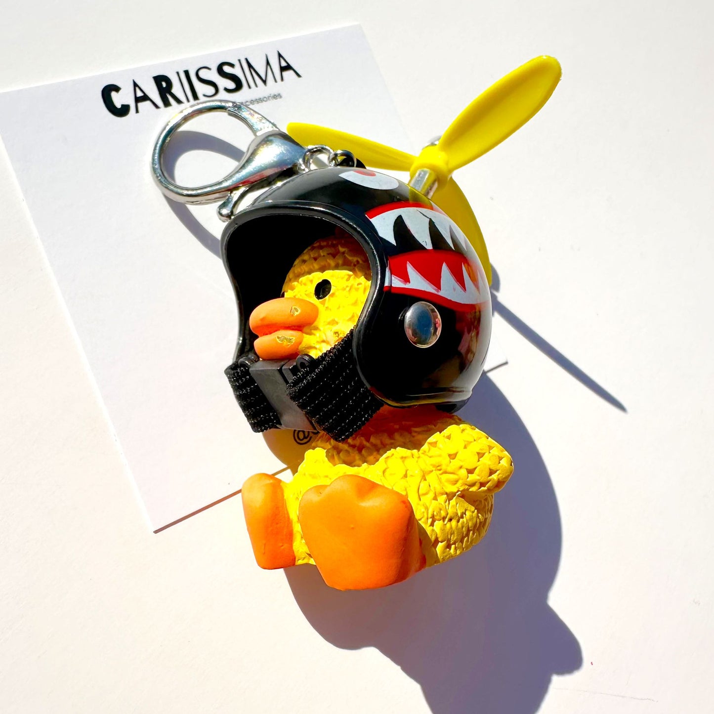 Duck Helmet Charm