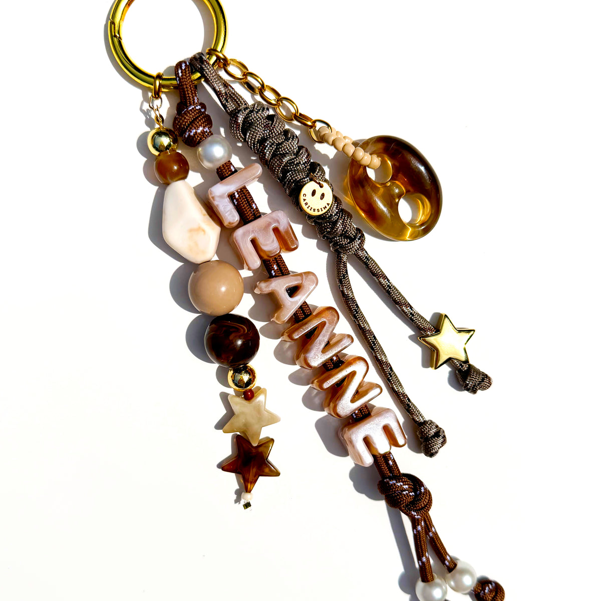 Neutral Bag Charm