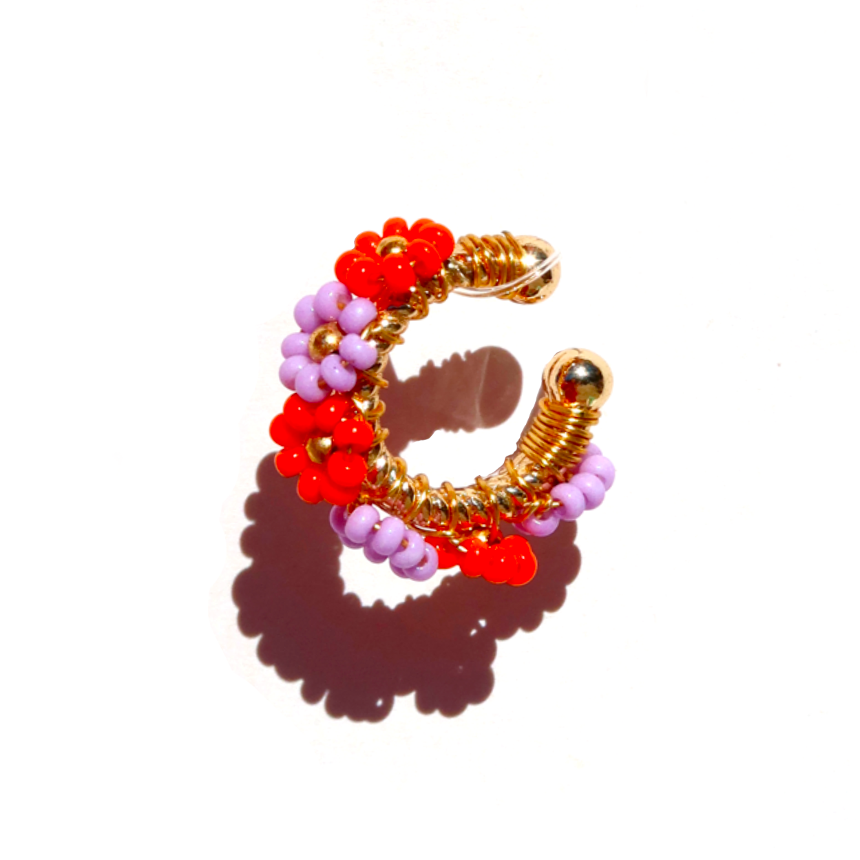 Flowear Cuff - Orange/Purple
