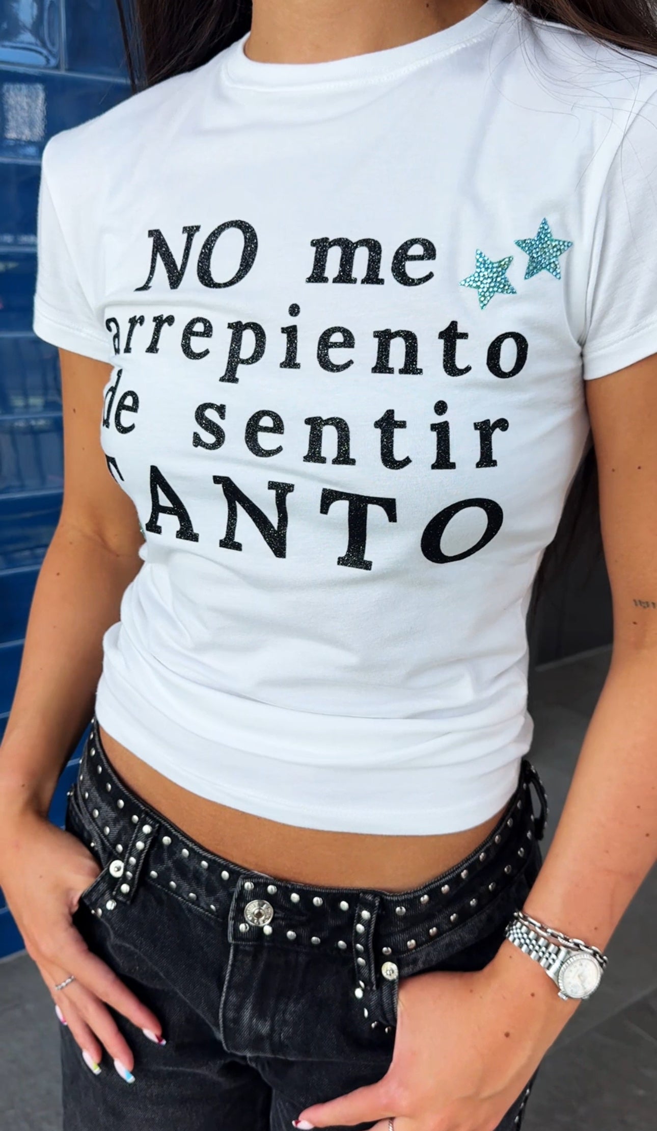 No Me Arrepiento De Sentir Tanto Top
