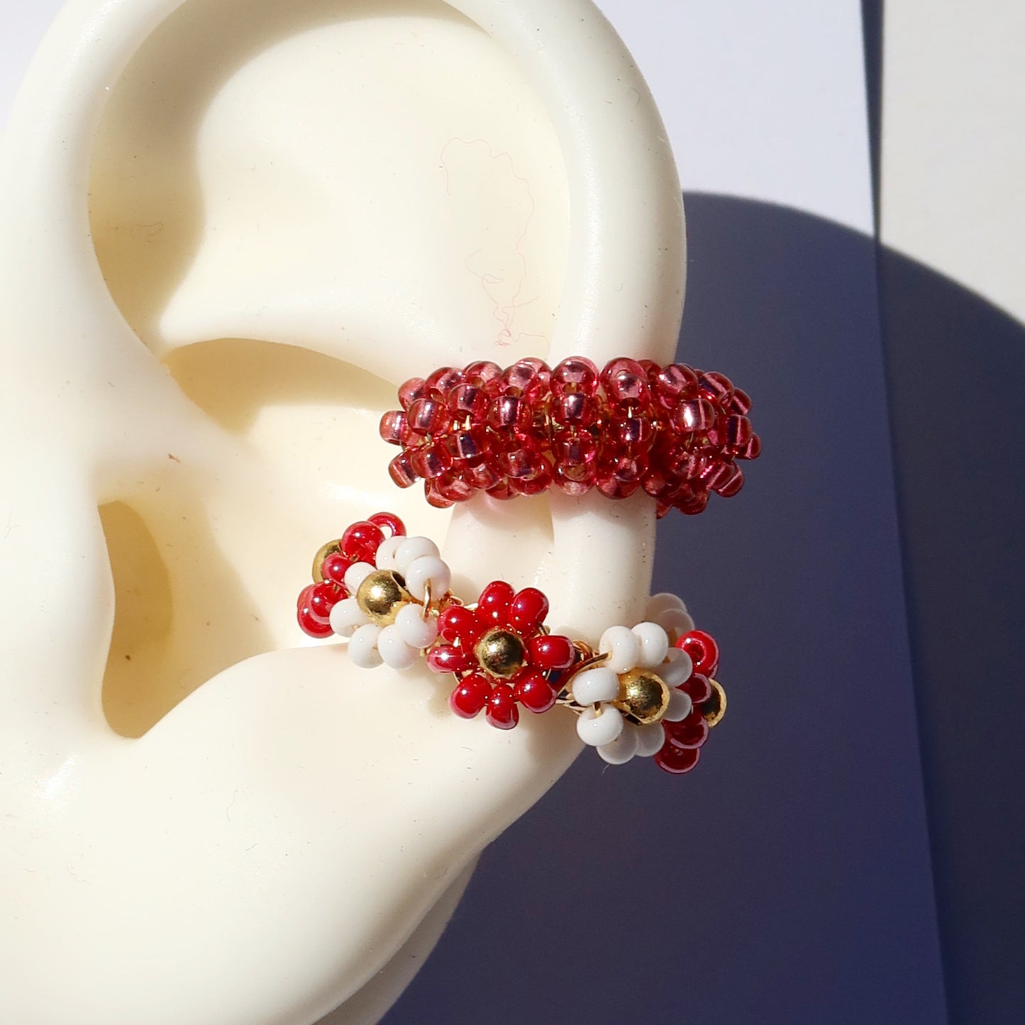 Magenta Ear Cuff