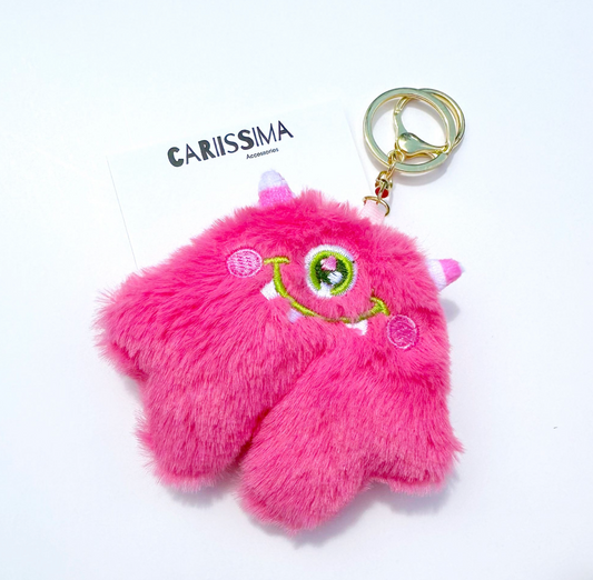 Pink Monster Charm