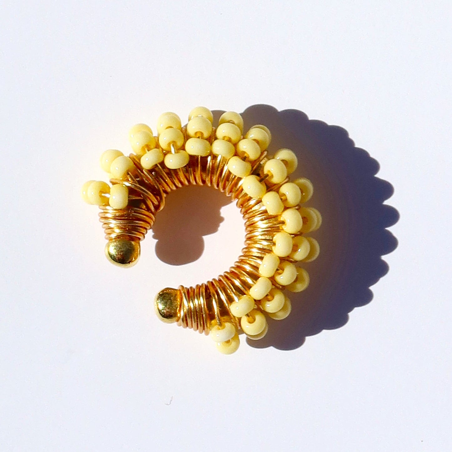 Butter Yellow Ear Cuff