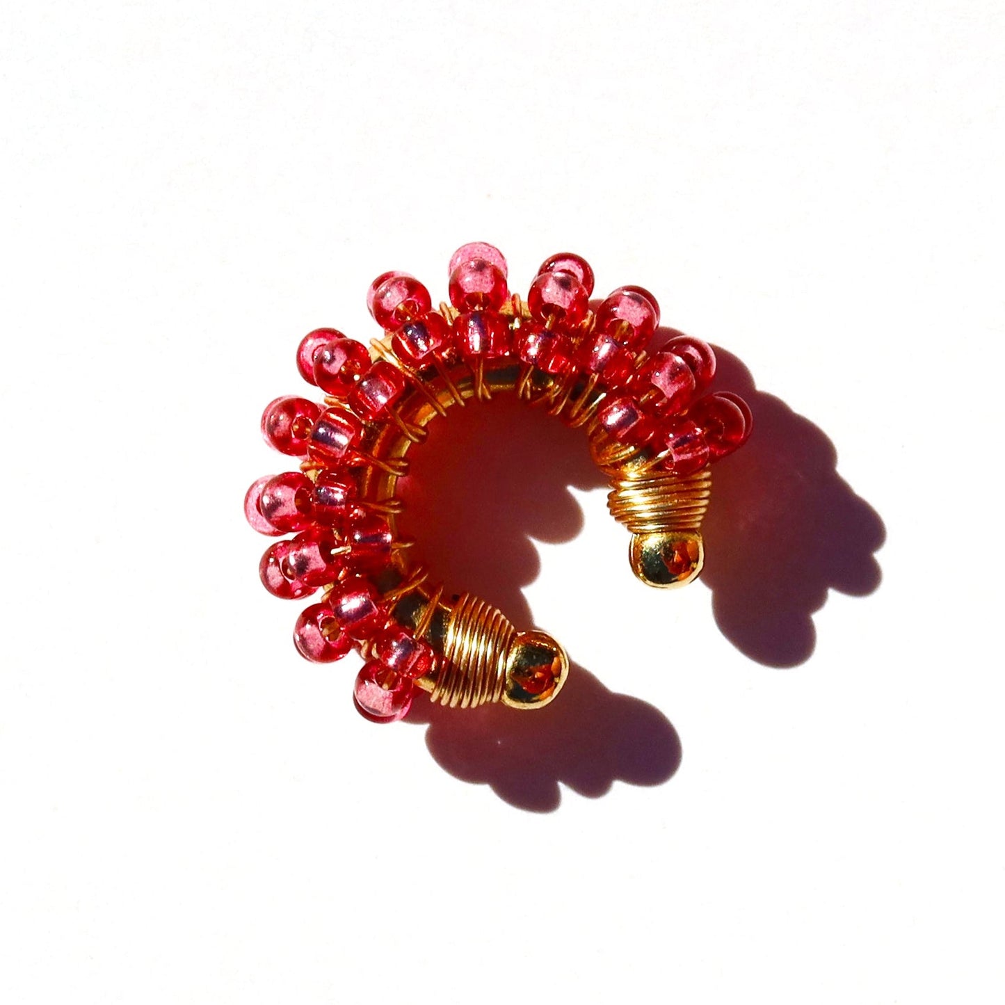 Magenta Ear Cuff