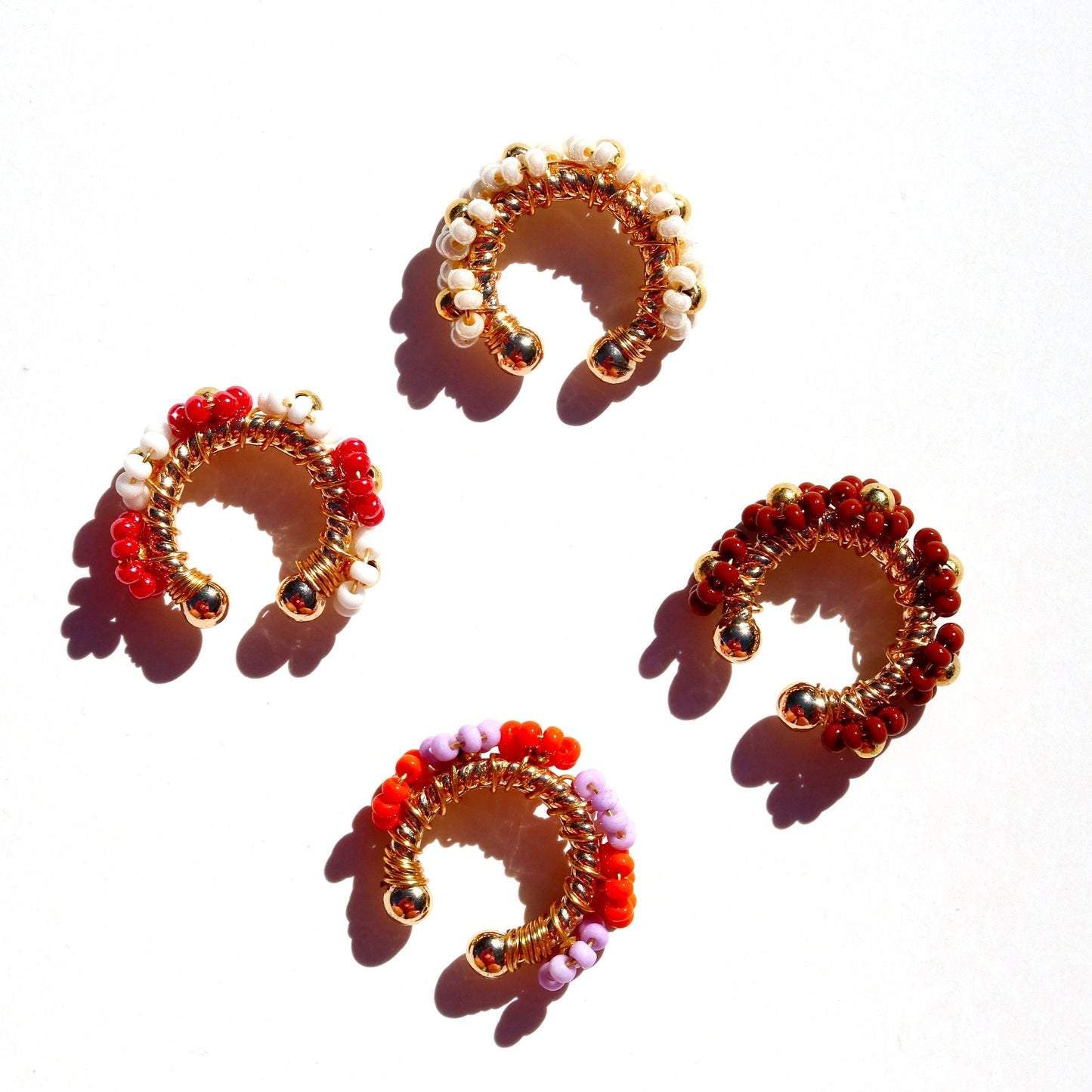 Flowear Cuff - Orange/Purple