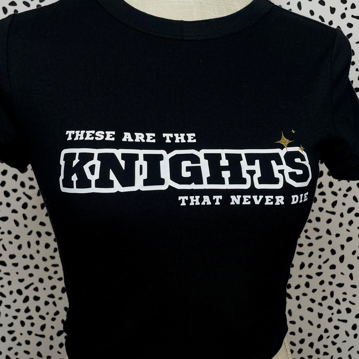 These are the Knights Crop Top