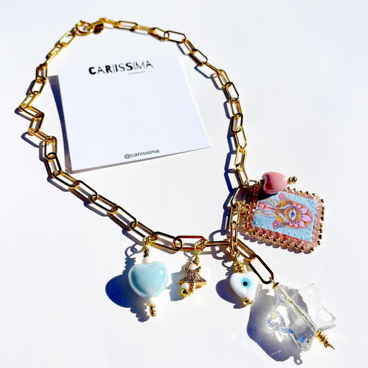 Pastel Charm Necklace